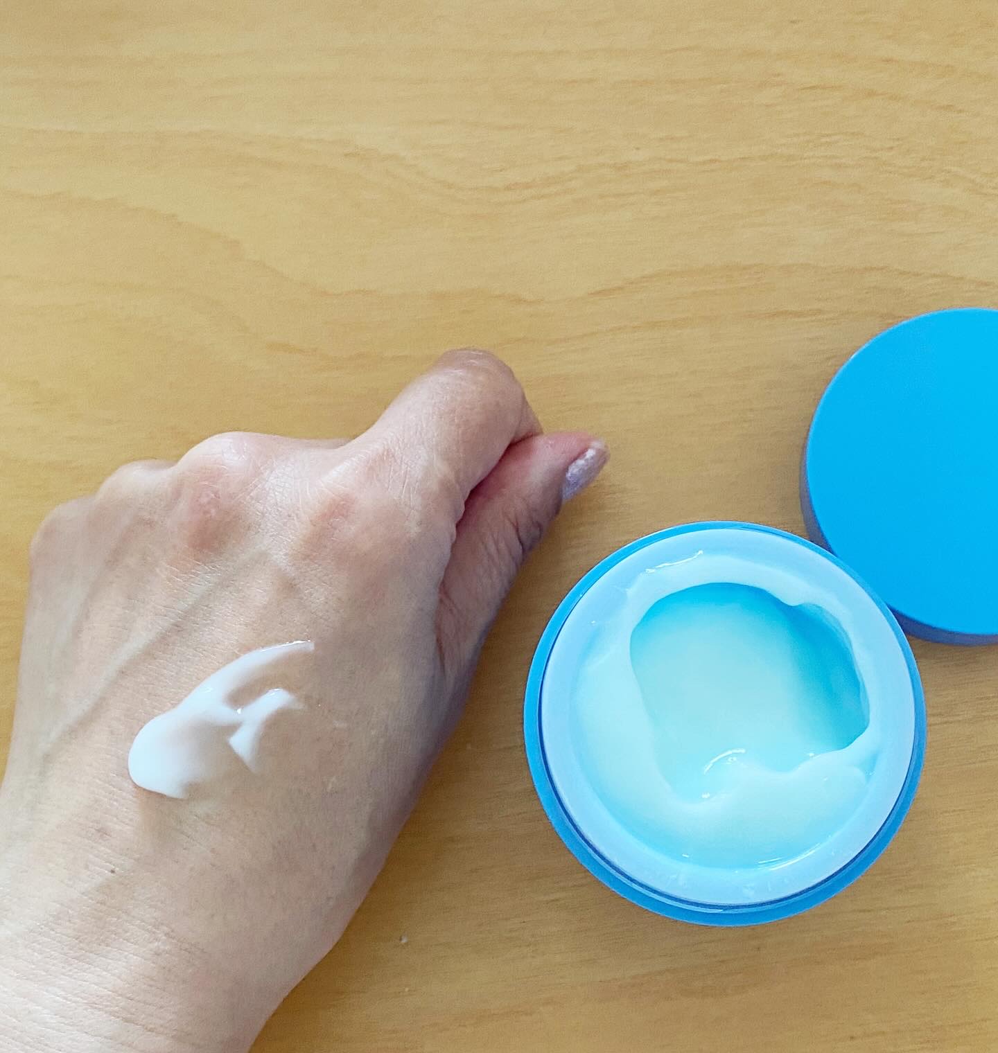 ウォータースリーピングマスク N/LANEIGE/フェイスクリームを使ったクチコミ（3枚目）