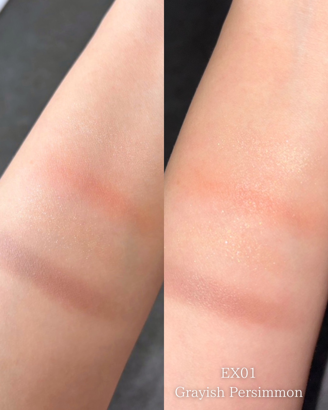 エスト トランスフィア アイカラー EX01 Grayish Persimmon /est/アイシャドウパレットを使ったクチコミ（3枚目）