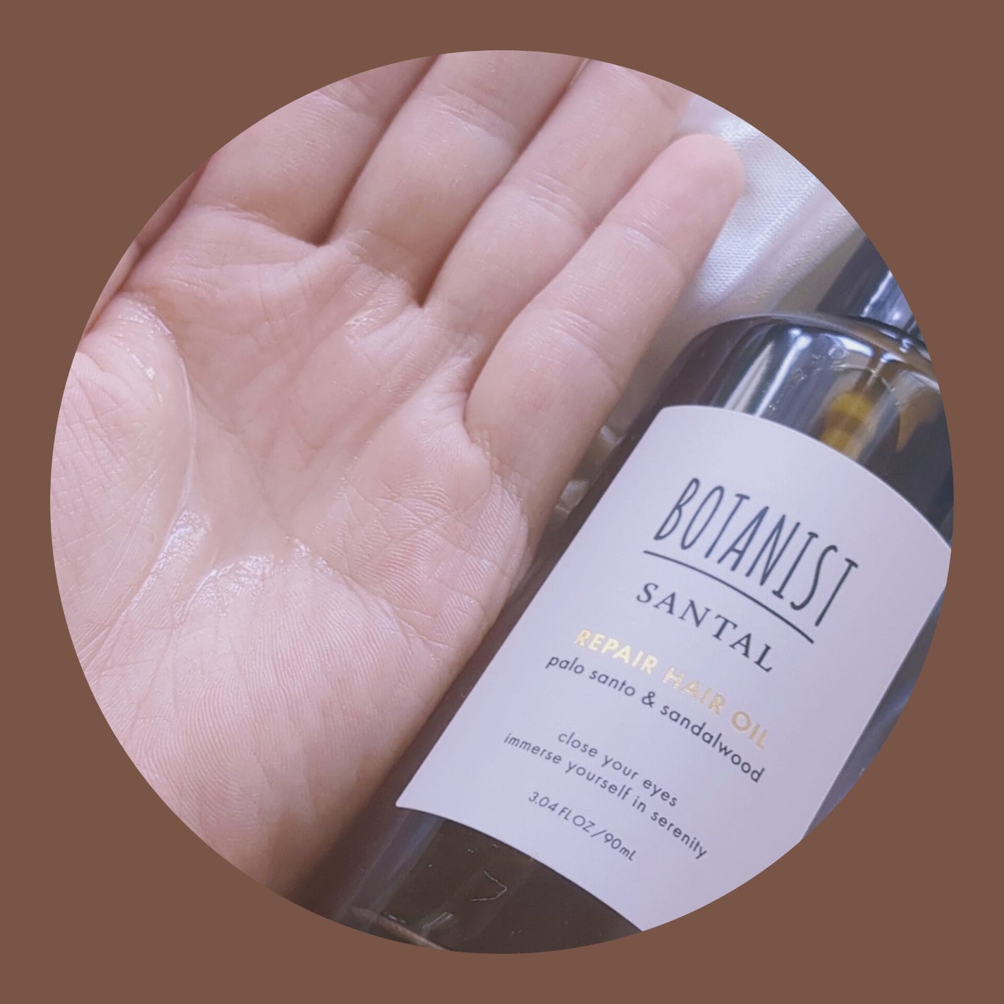 ボタニスト サンタル リペアヘアオイル/BOTANIST/ヘアオイルを使ったクチコミ(2枚目)