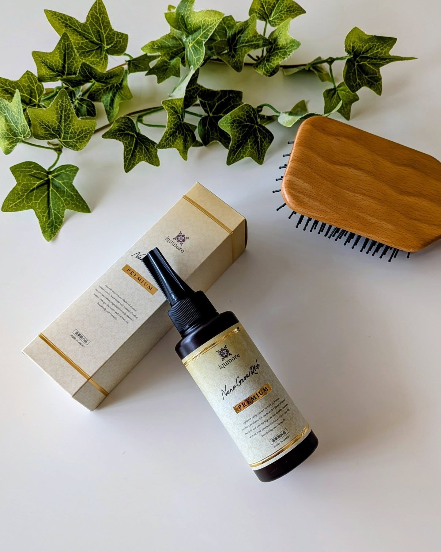 イクモアナノグロウリッチプレミアム/iqumore/頭皮ローションを使ったクチコミ（1枚目）