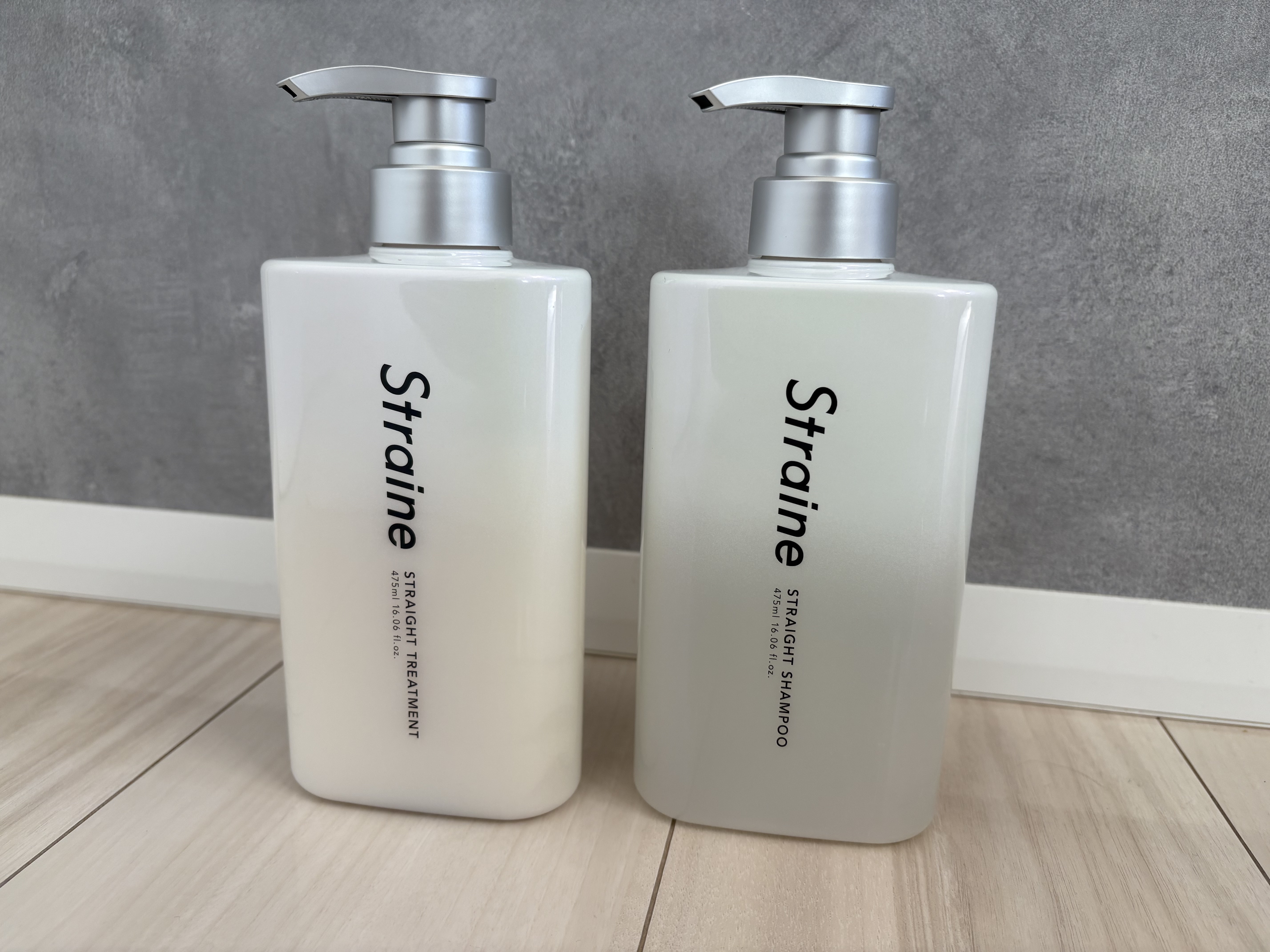 ストレートシャンプー/ストレートトリートメント ホワイトブロッサムの香り/Straine/市販シャンプーを使ったクチコミ（1枚目）