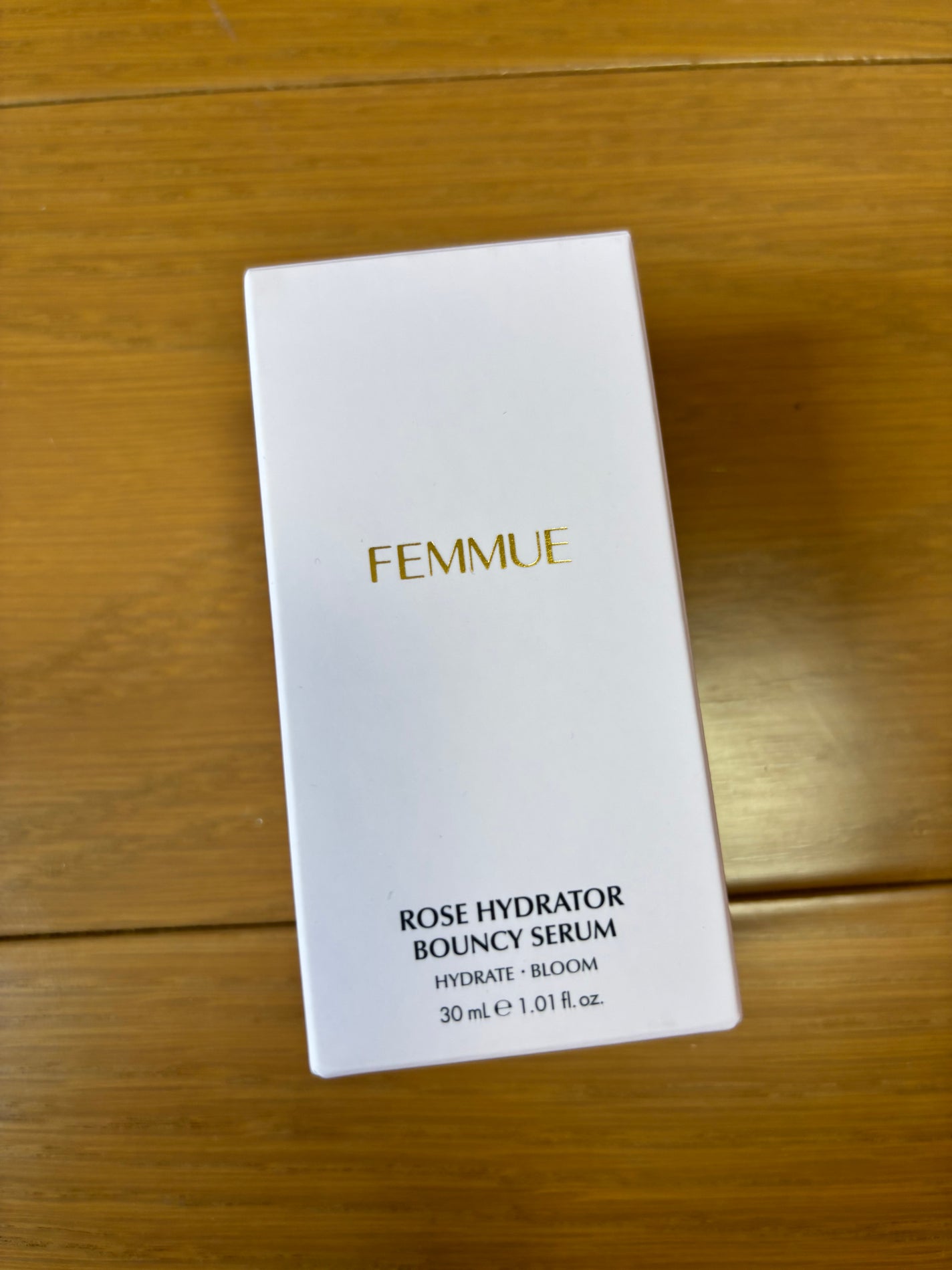 ããŒãº ããŠã³ã·ãŒã»ã©ã /FEMMUE/çŸå®¹æ¶²ã䜿ã£ãã¯ãã³ãïŒ1æç®ïŒ