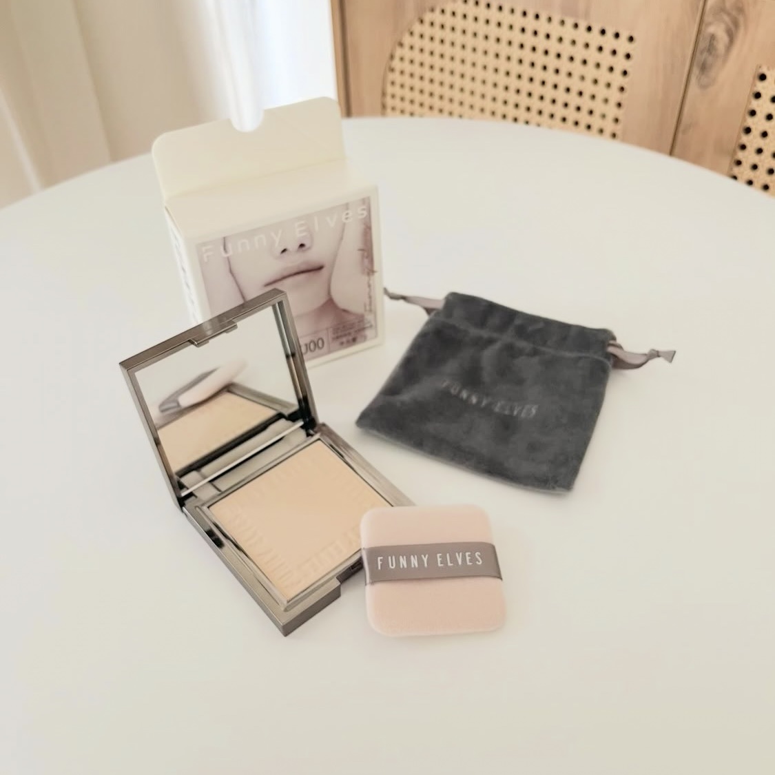ソフトマットプレストパウダー/FUNNY ELVES方里/プレストパウダーを使ったクチコミ（1枚目）