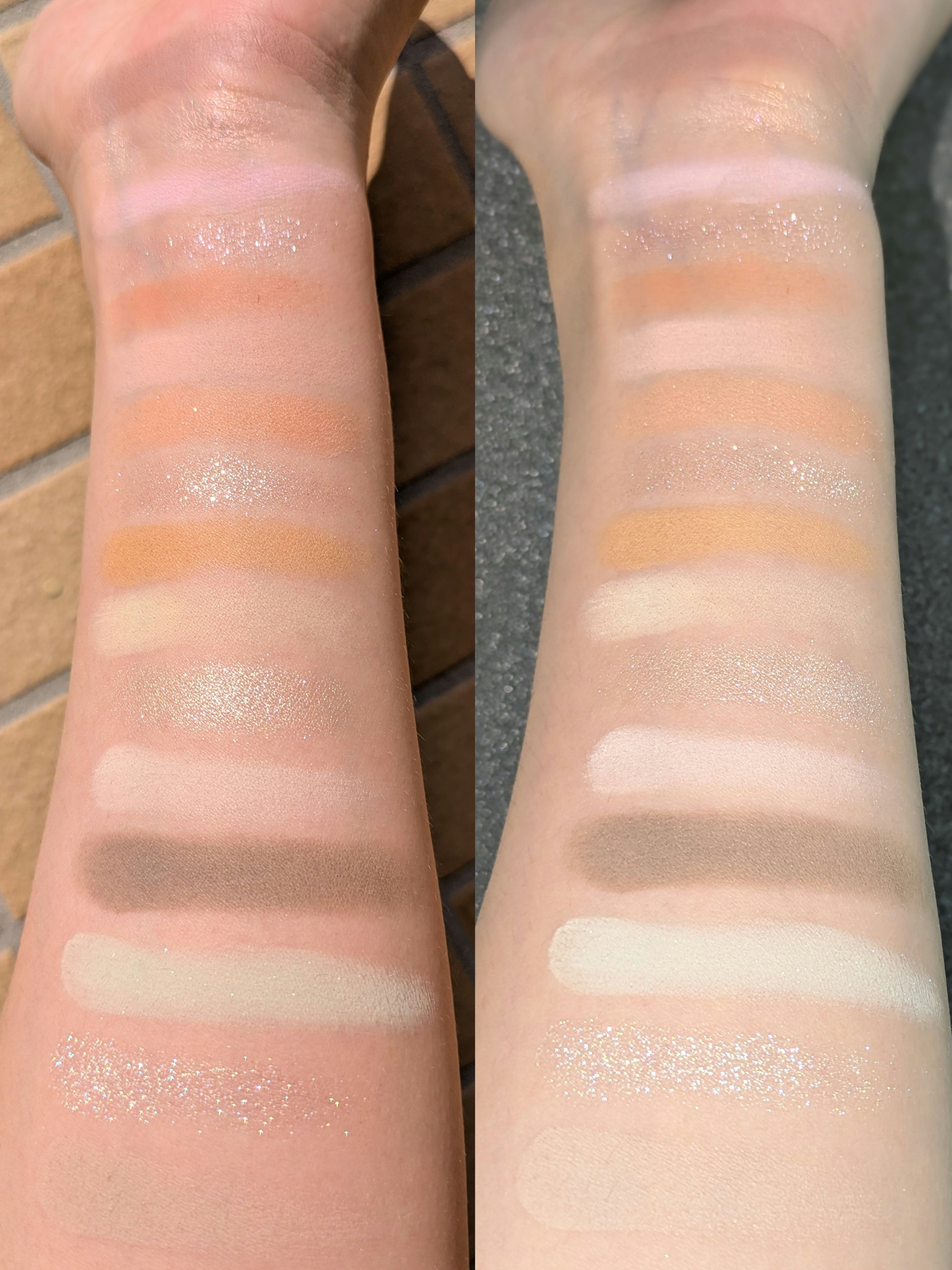 千妍 "本色主演" 16 Color Eyeshadow Palette/千妍 (Qiān Yan)/アイシャドウパレットを使ったクチコミ（3枚目）