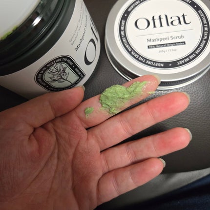 オフラットマシュピールスクラブ/Offlat/ピーリングを使ったクチコミ(3枚目)