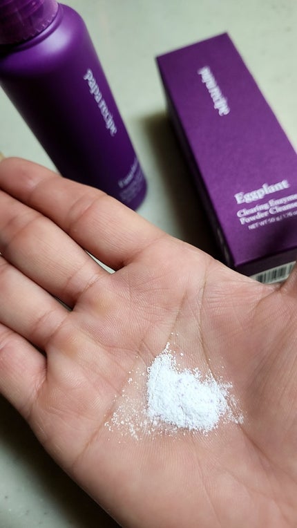 ナスクリアリング酵素洗顔パウダー/PAPA RECIPE/洗顔パウダーを使ったクチコミ(2枚目)