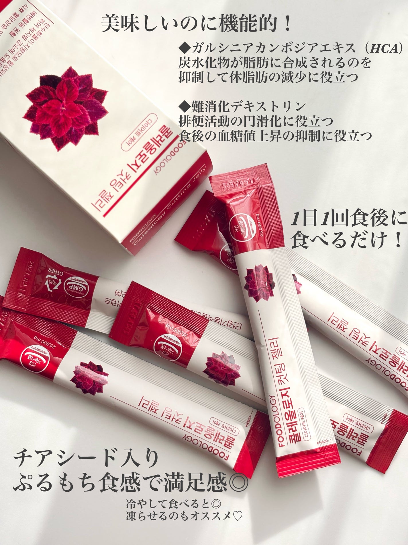 コレオロジーカットゼリー/FOODOLOGY/食品を使ったクチコミ(2枚目)