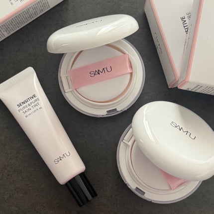 センシティブピュア&ピュアスキンティント/SAM'U/化粧下地を使ったクチコミ(4枚目)