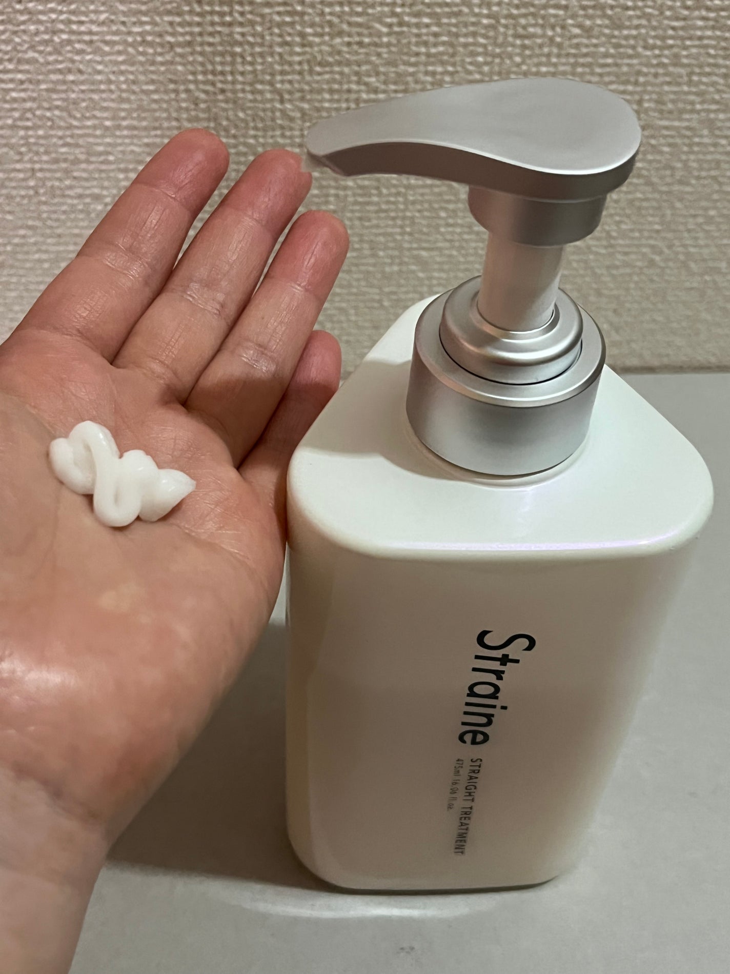 ストレートシャンプー/ストレートトリートメント ホワイトブロッサムの香り/Straine/市販シャンプーを使ったクチコミ(4枚目)