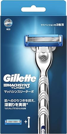 ジレット ジレット マッハシンスリーターボ
