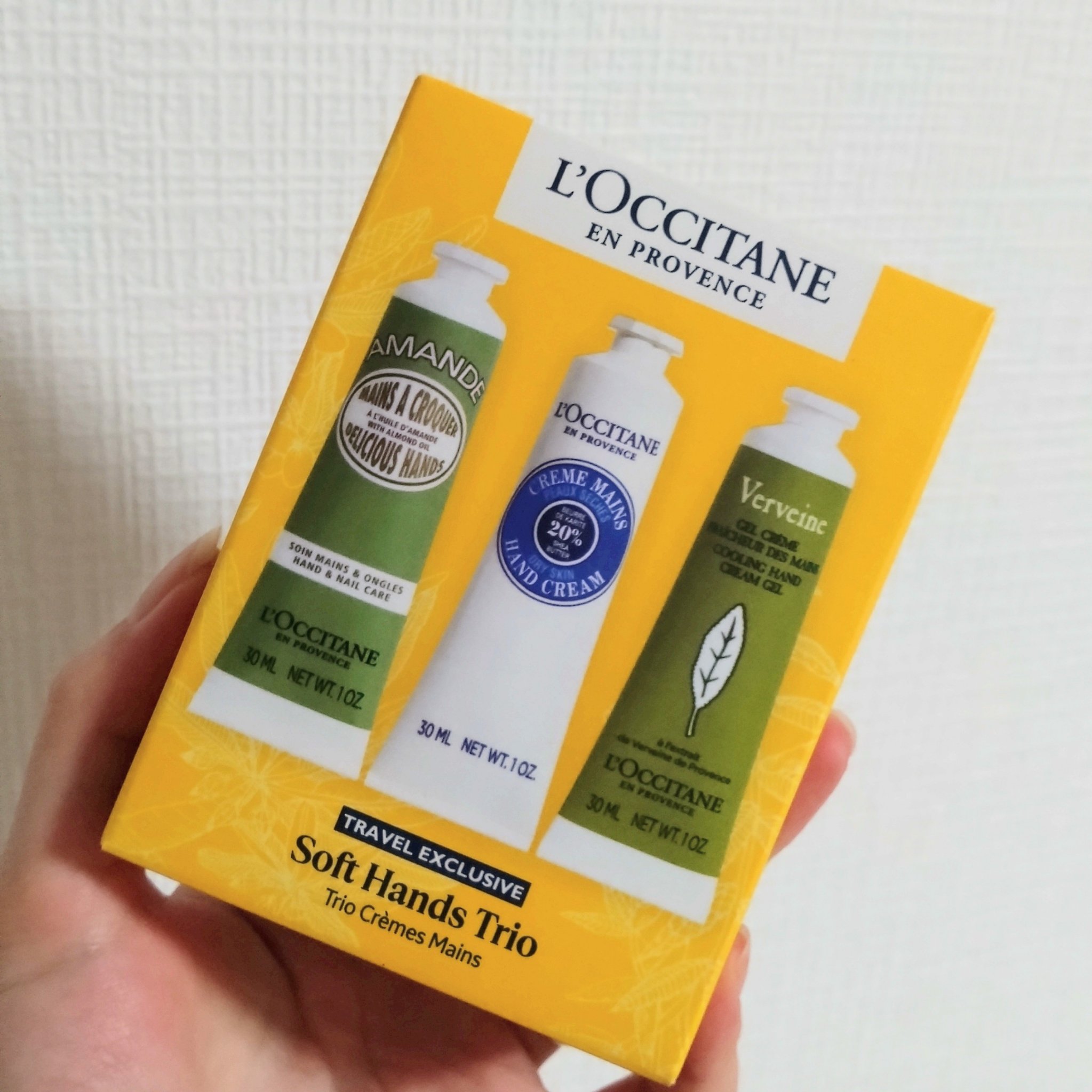 ヴァーベナ アイスハンドクリーム/L'OCCITANE/ハンドクリームを使ったクチコミ（1枚目）