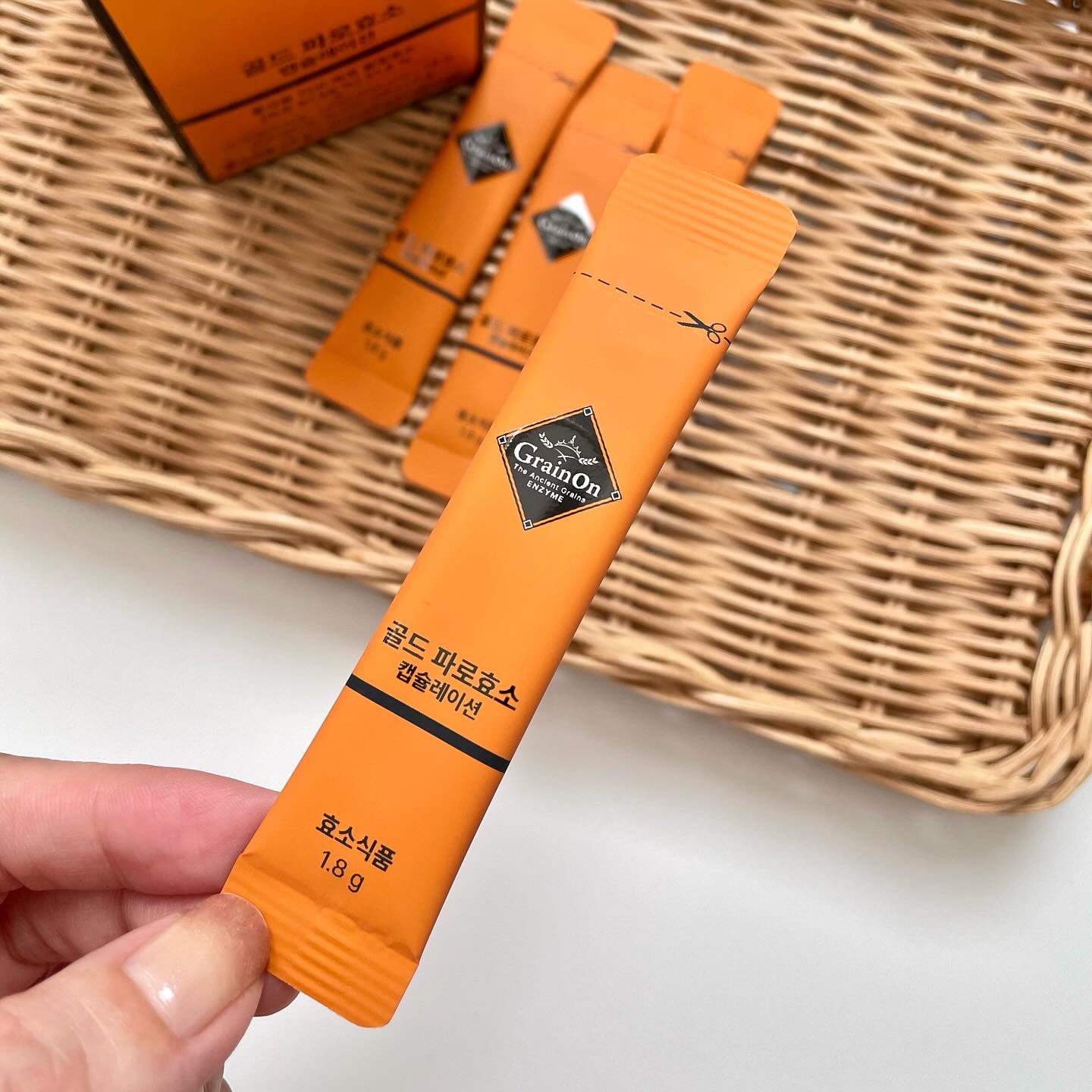 ゴールドファッロ酵素カプセレーション/Grain On/健康サプリメントを使ったクチコミ（2枚目）