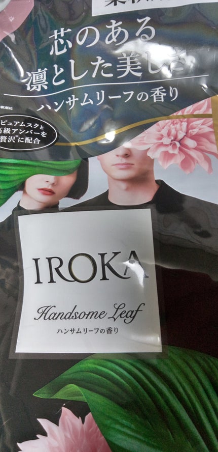 プレミアム柔軟剤 IROKA ハンサムリーフの香り スパウト 1200ml/IROKA/柔軟剤の画像