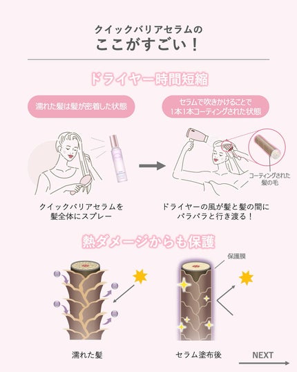 プルント ヴェーリング クイックバリアセラム/Purunt./アウトバストリートメントを使ったクチコミ(3枚目)
