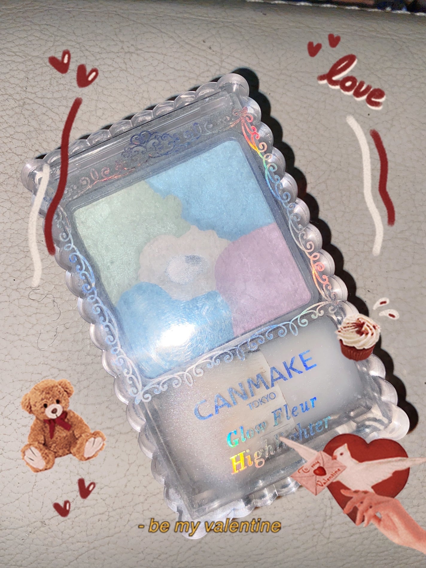 グロウフルールハイライター/キャンメイク/パウダーハイライトを使ったクチコミ(1枚目)