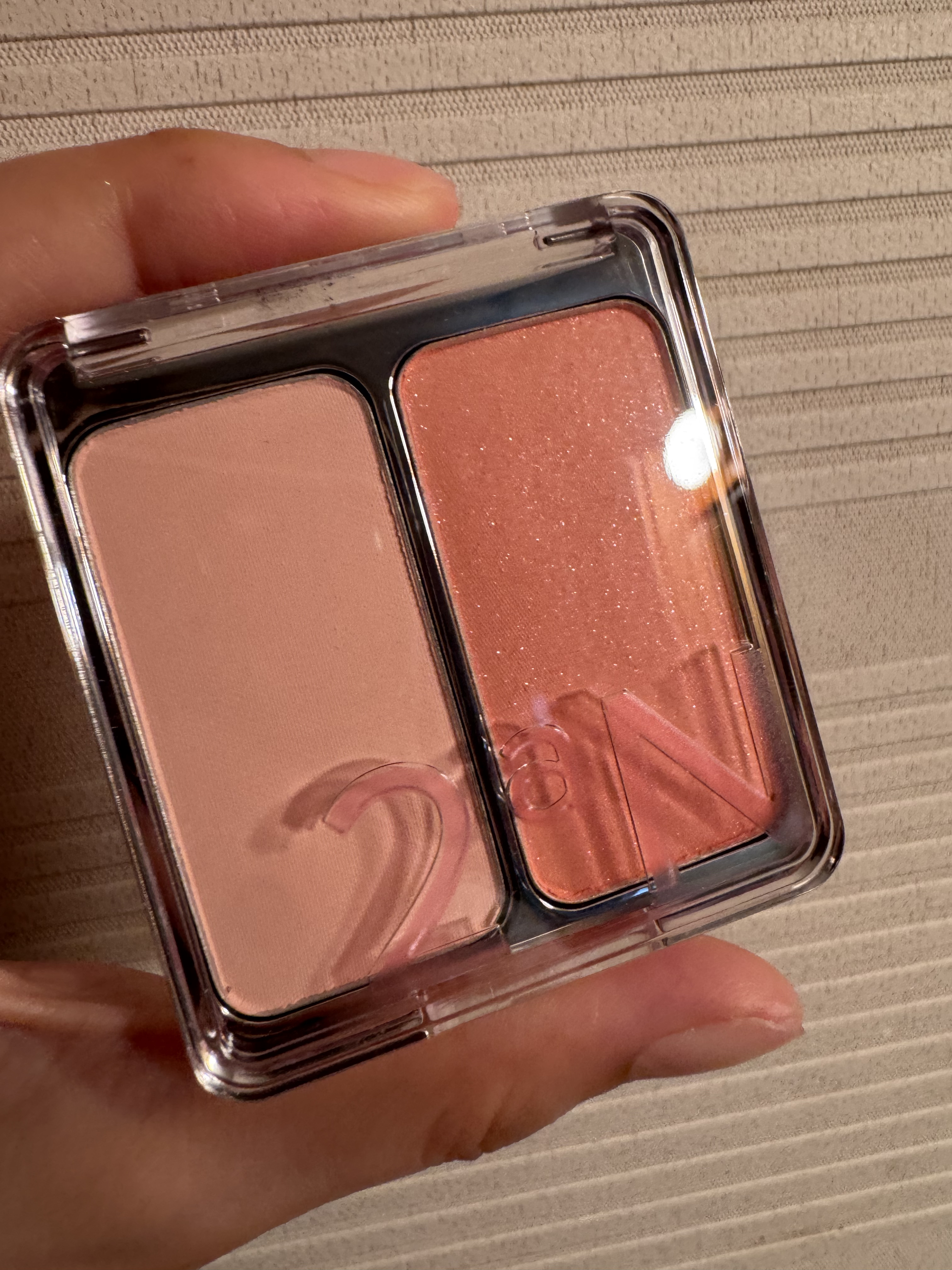 デュアルチーク 【新】11 ジューシーピーチ/2aN/パウダーチークを使ったクチコミ（1枚目）