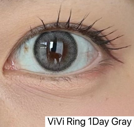 ViVi Ring 1day/OLENS/ワンデー(1DAY)カラコンを使ったクチコミ(1枚目)