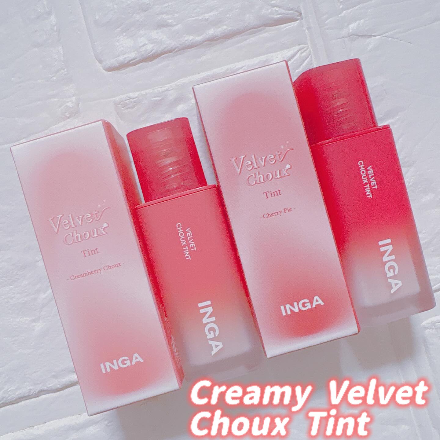 ベルベットシューティント/INGA/リップティントを使ったクチコミ（1枚目）