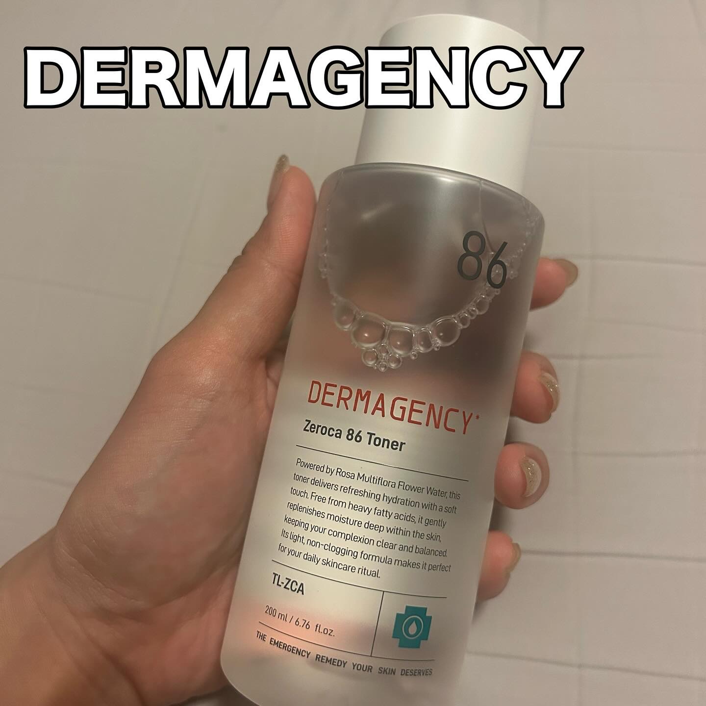 ダーマジェンシー ゼロカ86 トナー/DERMAGENCY/化粧水を使ったクチコミ（1枚目）