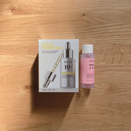 ビタミン10 ポアストリックスセラム/Anua/美容液を使ったクチコミ(1枚目)