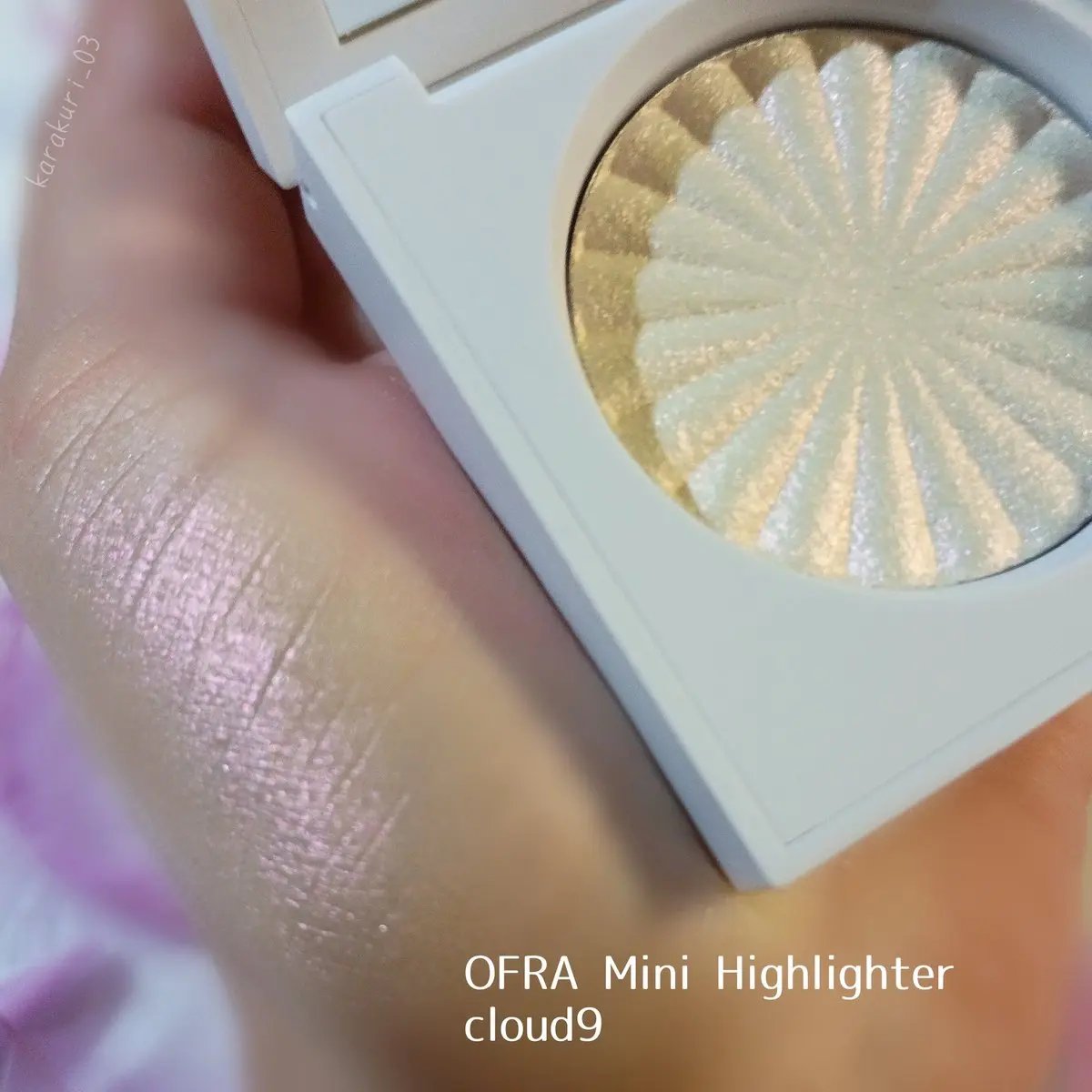 OFRA mini Highlighter/Ofra Cosmetics/パウダーハイライトを使ったクチコミ（2枚目）