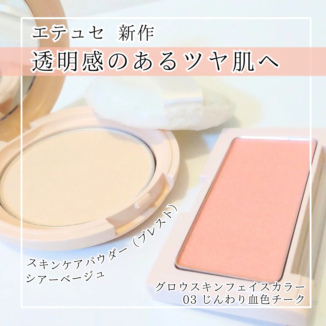 エテュセ スキンケアパウダー (プレスト)/ettusais/プレストパウダーを使ったクチコミ（1枚目）