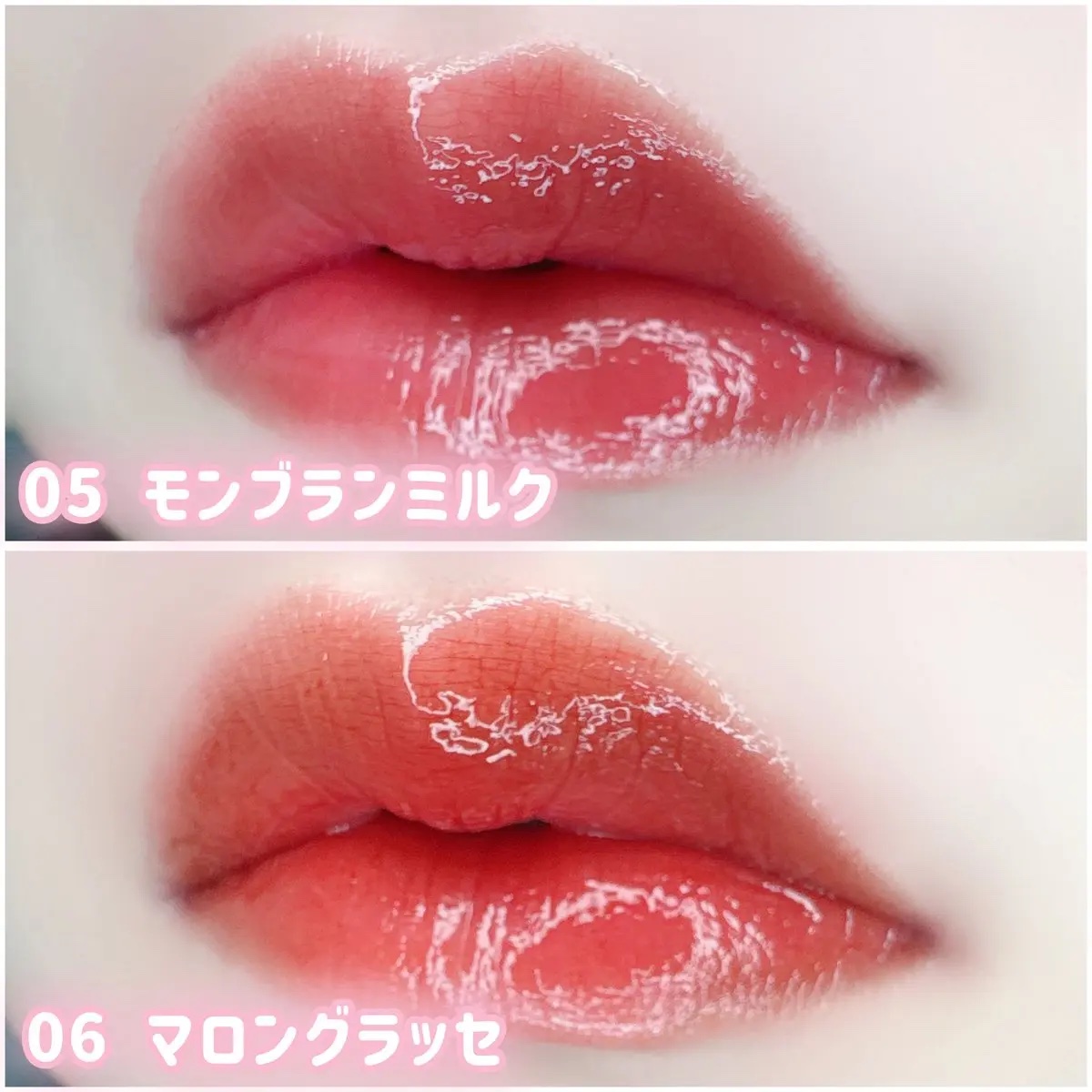 ウォーターグラスティント/hana by hince/口紅を使ったクチコミ（2枚目）