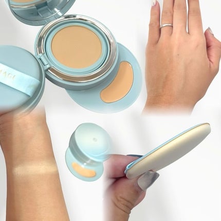 TIMAGE 雲脂凝光クッションファンデ/TIMAGE/クッションファンデーションを使ったクチコミ(4枚目)