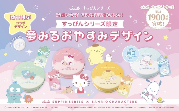 すっぴんパウダーC ホワイトフローラルブーケの香り ハンギョドン コラボ デザイン(数量限定)/クラブ/プレストパウダーを使ったクチコミ（1枚目）