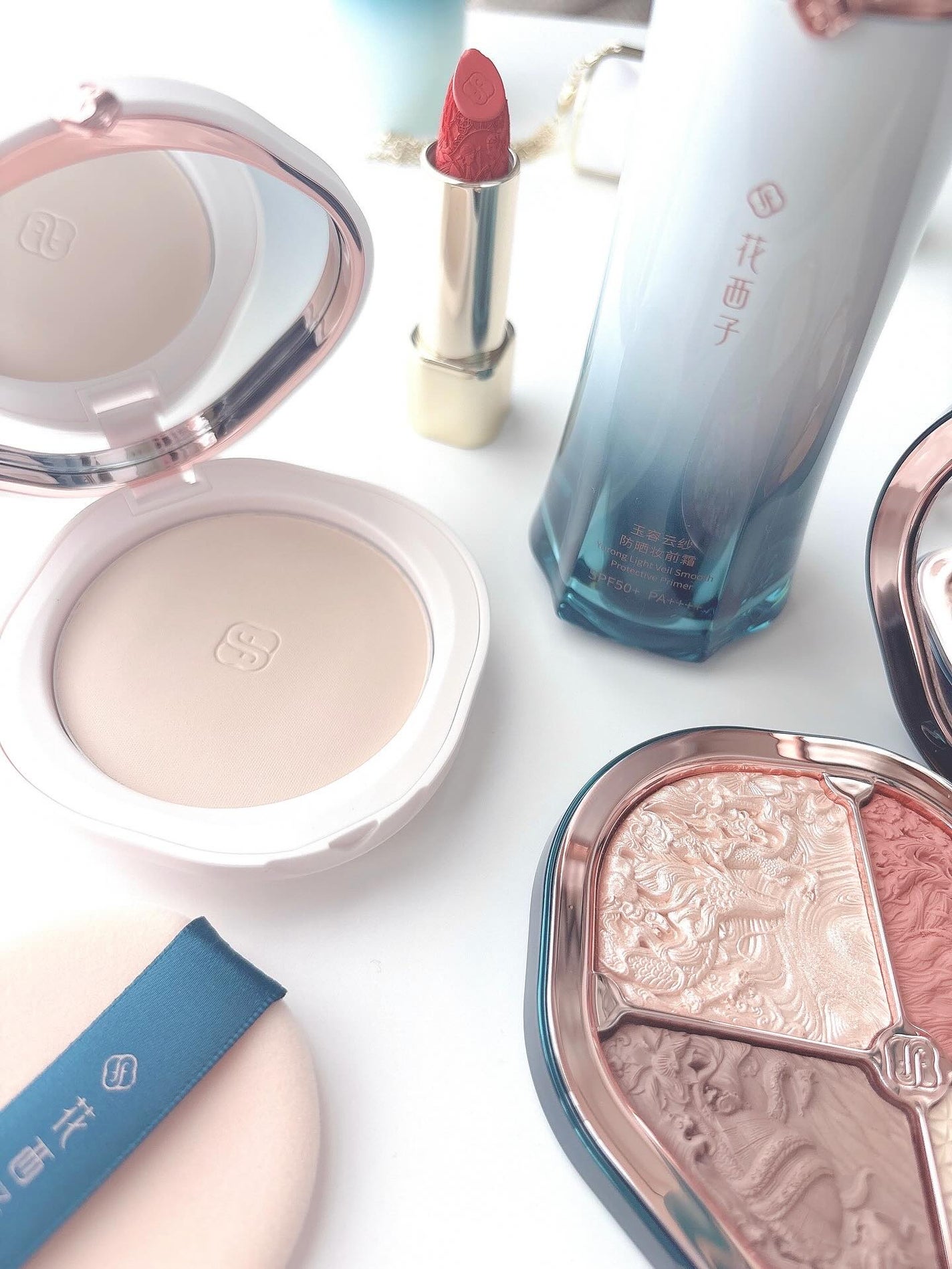 百花同心錠 彫刻リップ/花西子/口紅を使ったクチコミ(9枚目)