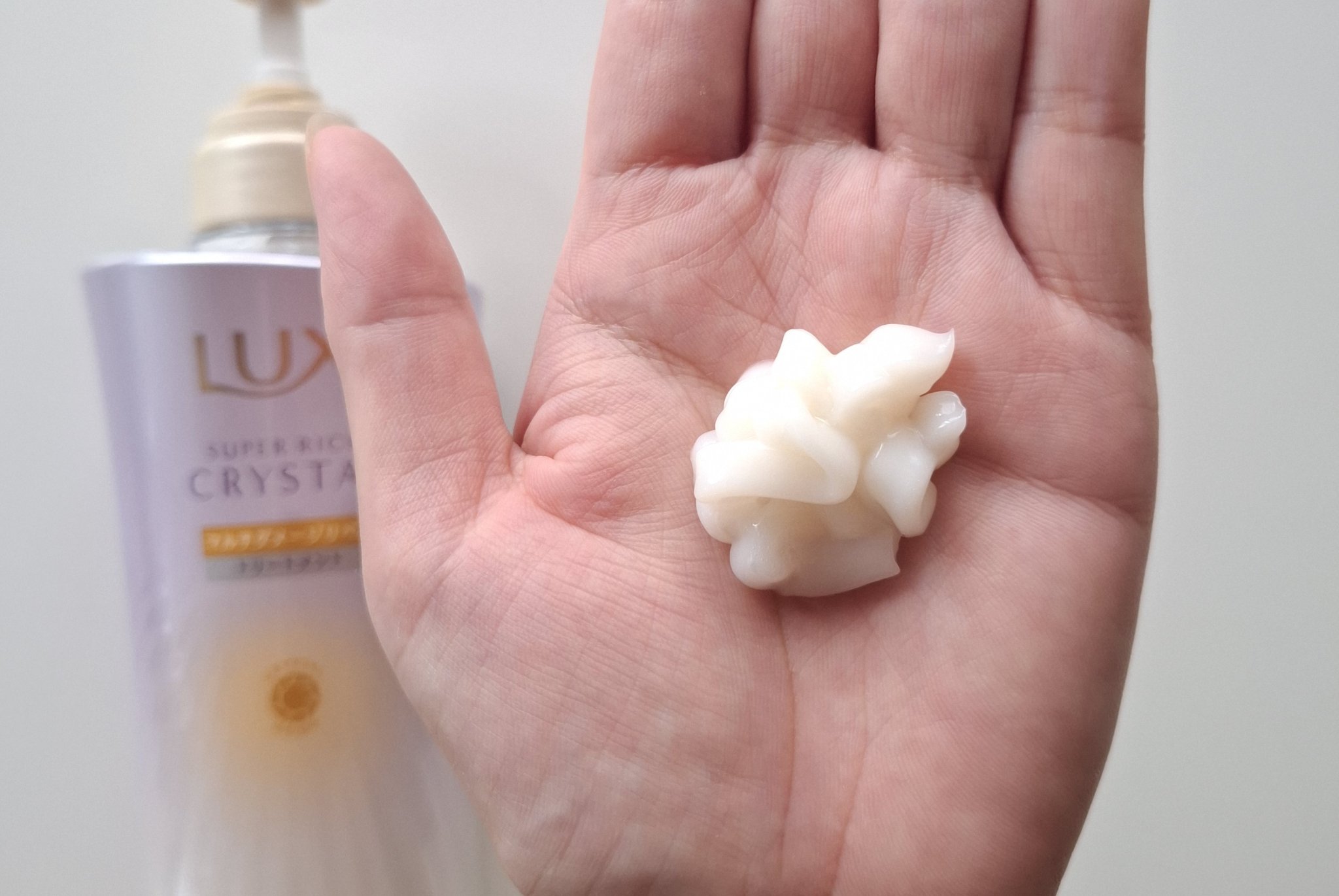 スーパーリッチクリスタル　マルチダメージリペア　シャンプー/トリートメント/LUX/市販シャンプーを使ったクチコミ（3枚目）