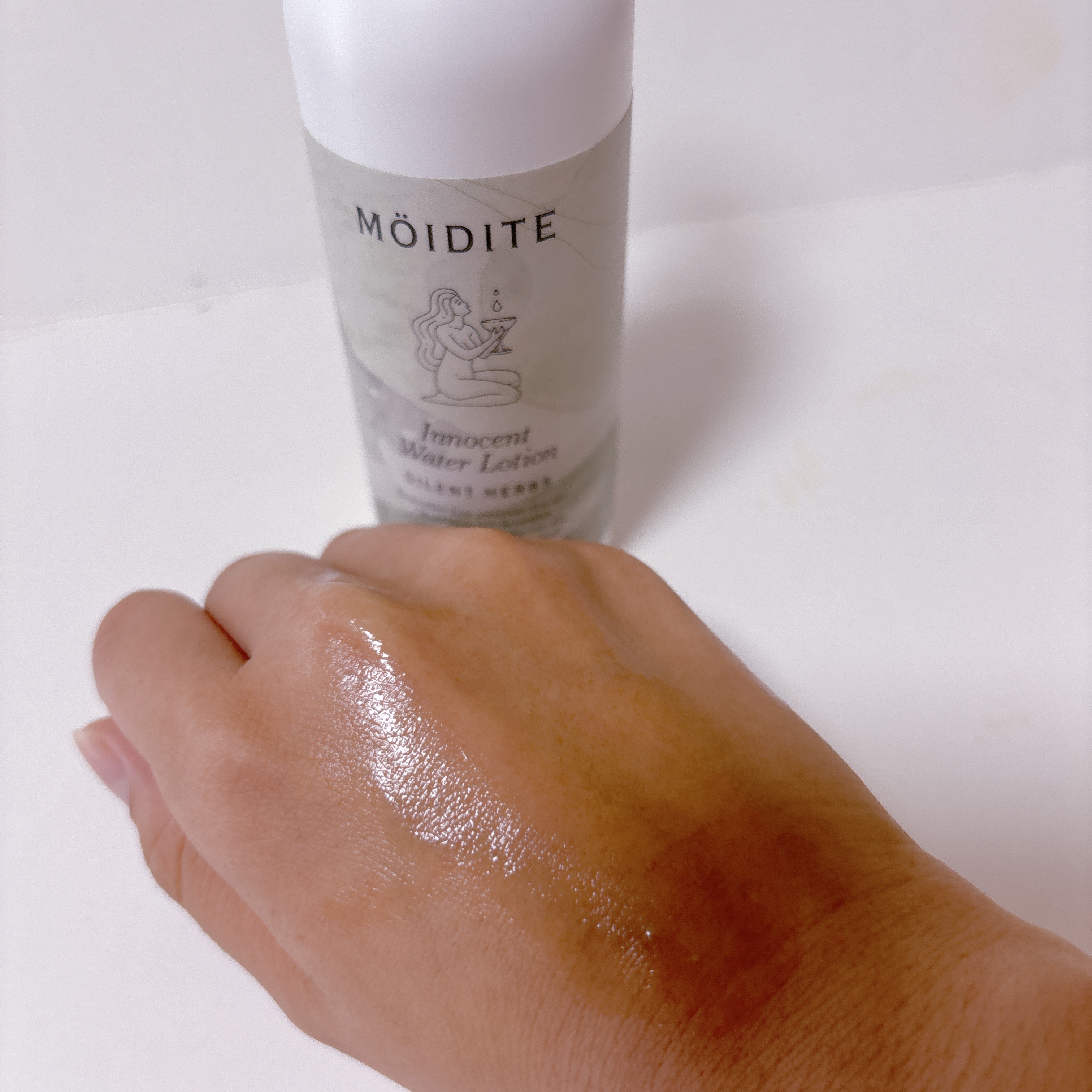 イノセントウォーターローション サイレントハーブ/MOIDITE/化粧水を使ったクチコミ（3枚目）