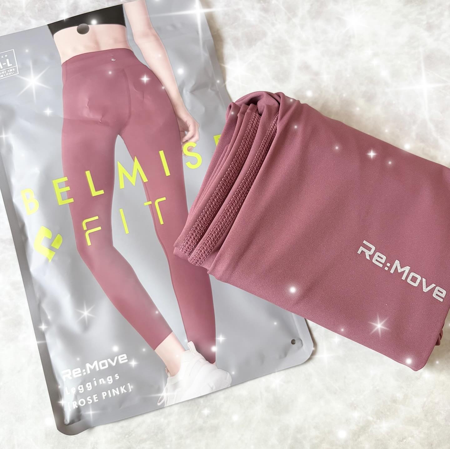 BELMISEフィットリムーブ ローズピンク L-LL BELMISEフィットリムーブ ローズピンク L-LL リムーブレギンス