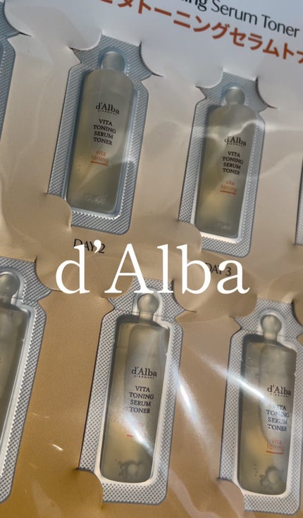 ビタトーニングセラムトナー/ダルバ/化粧水を使ったクチコミ(1枚目)
