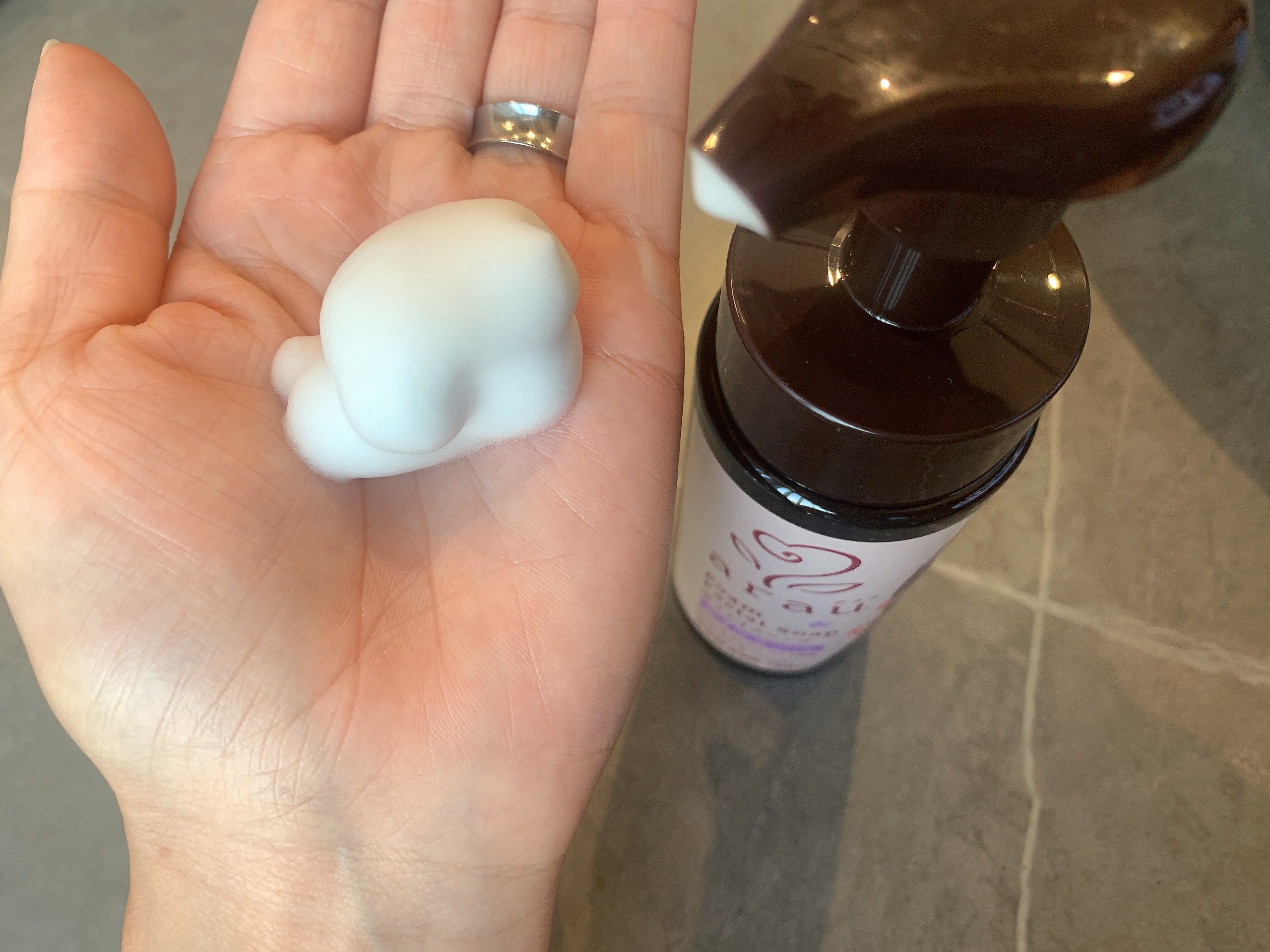 arau.（アラウ.） 泡フェイスソープ/arau.(アラウ)/泡洗顔を使ったクチコミ（2枚目）