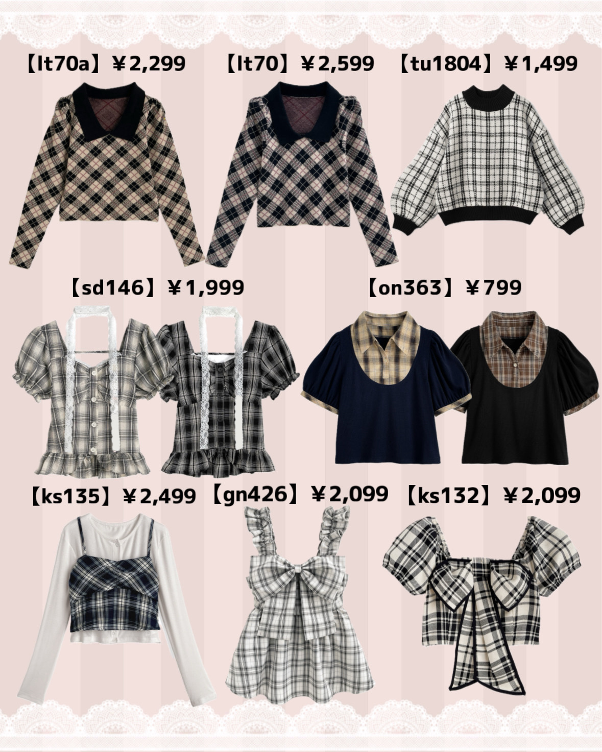 チェック柄リボンノースリシャツミニワンピース/GRL/その他を使ったクチコミ（3枚目）