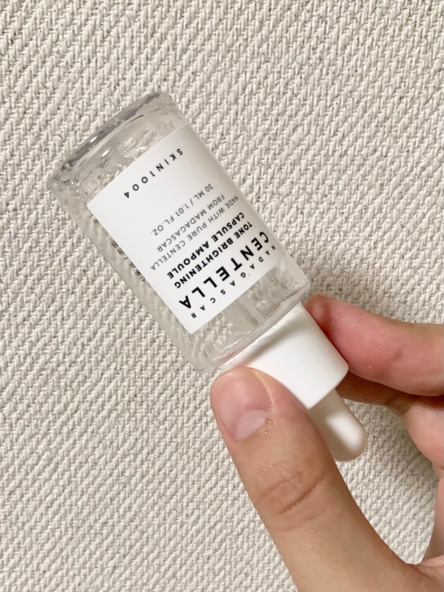 トーンブライトニング カプセルアンプル/SKIN1004/美容液を使ったクチコミ(1枚目)