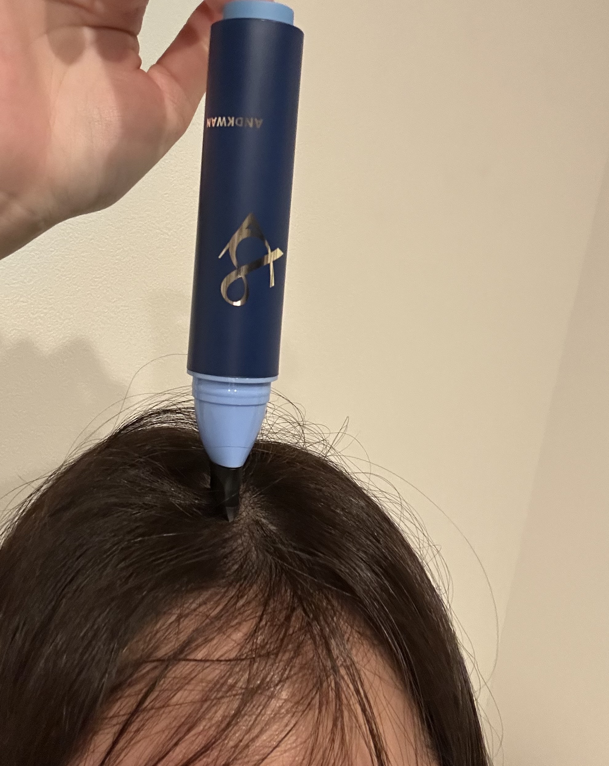 Scalp Root Calm & Barrier（コンブ一体型＋リフィル セット）/ANDKWAN/スカルプブラシを使ったクチコミ（2枚目）