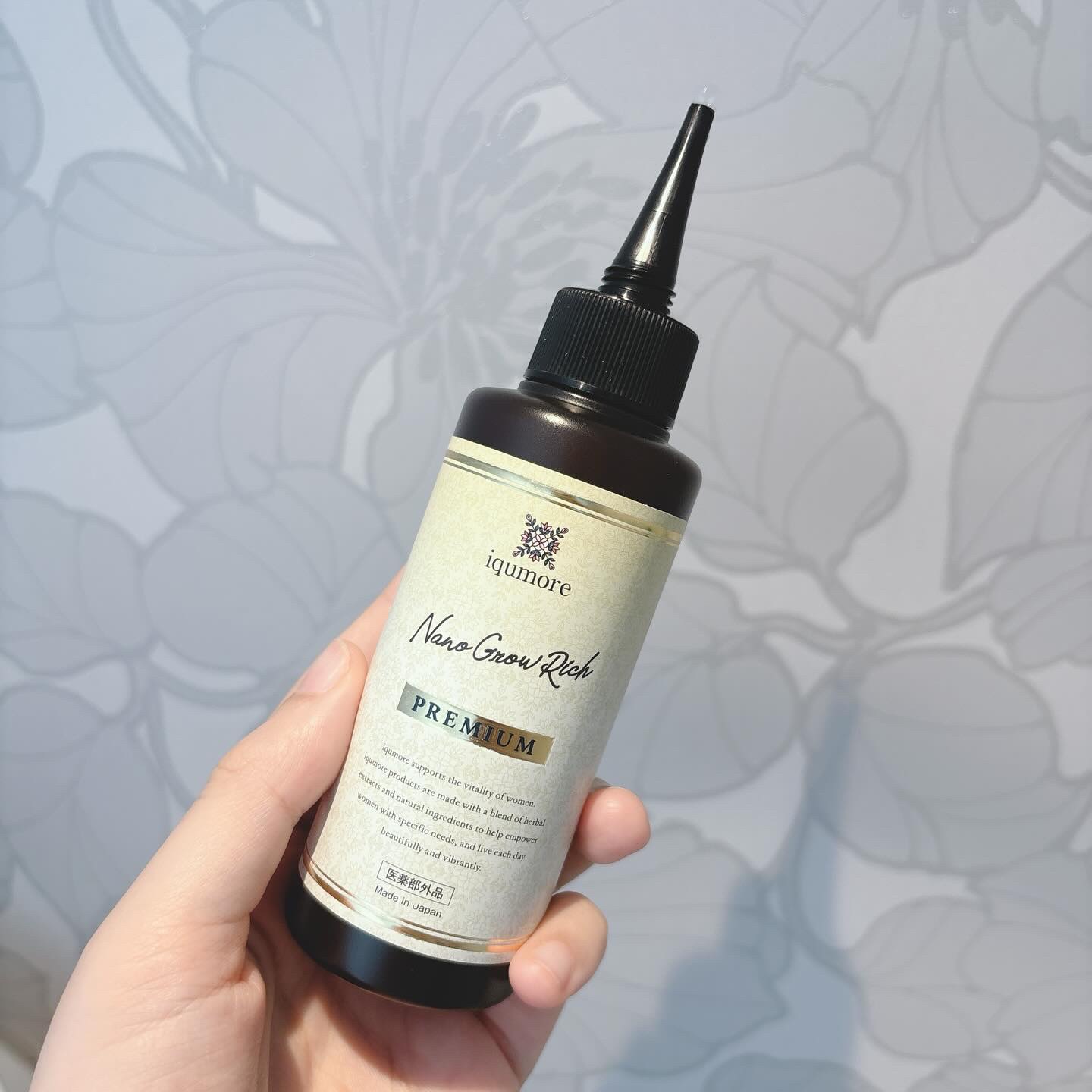 イクモアナノグロウリッチプレミアム/iqumore/頭皮ローションを使ったクチコミ（2枚目）