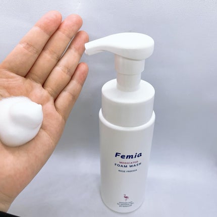 薬用泡ウォッシュ ローズとフリージアの香り /Femia/デリケートゾーンケアを使ったクチコミ(2枚目)