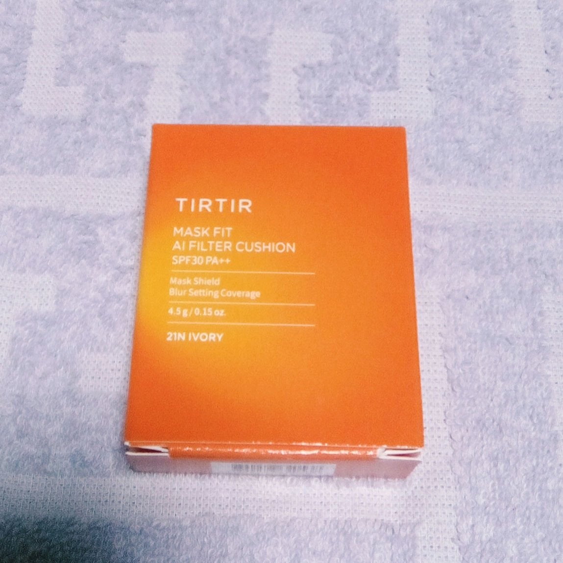 マスクフィット エーアイフィルタークッション/TIRTIR(ティルティル)/クッションファンデーションを使ったクチコミ(1枚目)