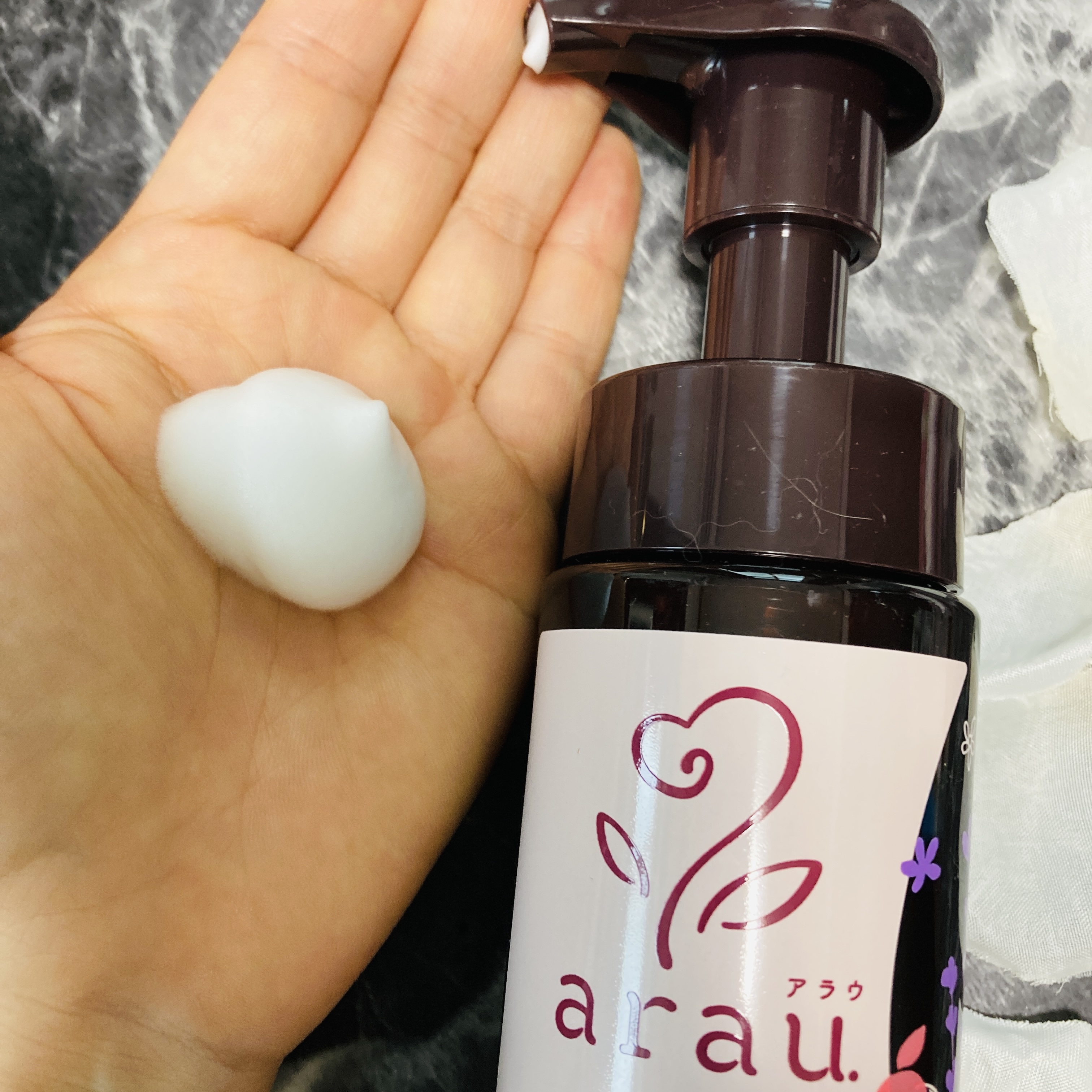 arau.（アラウ.） 泡フェイスソープ/arau.(アラウ)/泡洗顔を使ったクチコミ（1枚目）