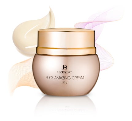 フェイスクリーム B PRESIST V FIX AMAZING CREAM 50g 試してみた】Vフィックスアメージングクリーム PRESISTの効果