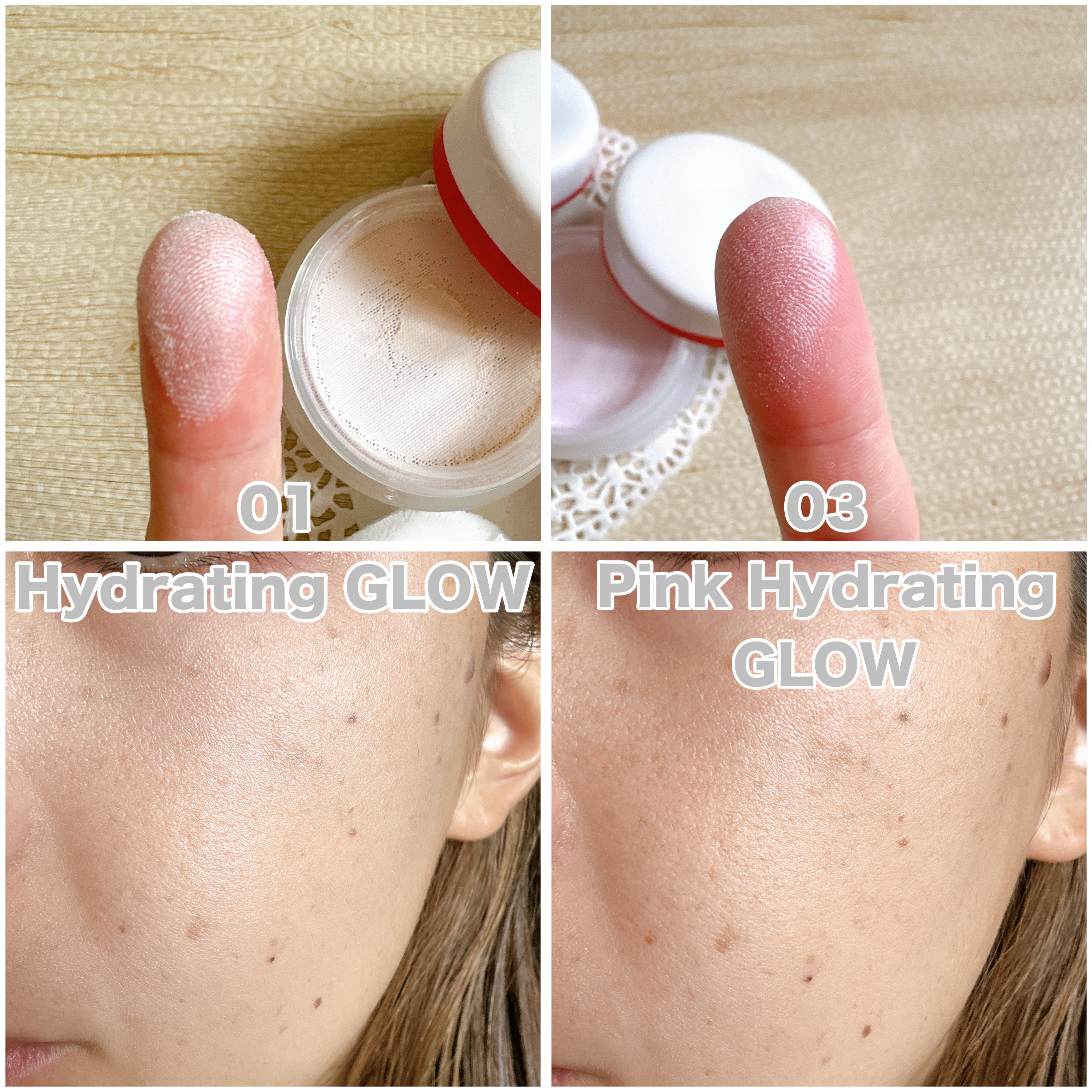 SHISEIDO エッセンス スキンセッティング パウダー/SHISEIDO/ルースパウダーを使ったクチコミ（3枚目）