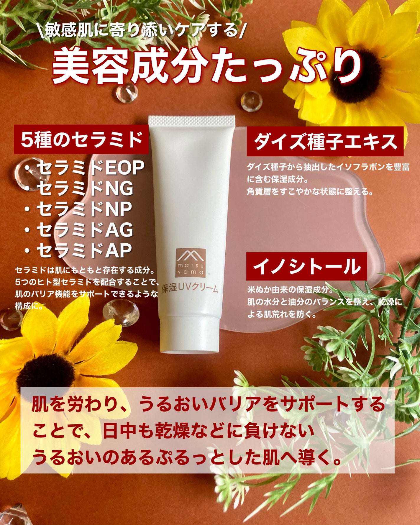 肌をうるおす保湿UVクリーム/肌をうるおす保湿スキンケア/日焼け止めクリームを使ったクチコミ(4枚目)