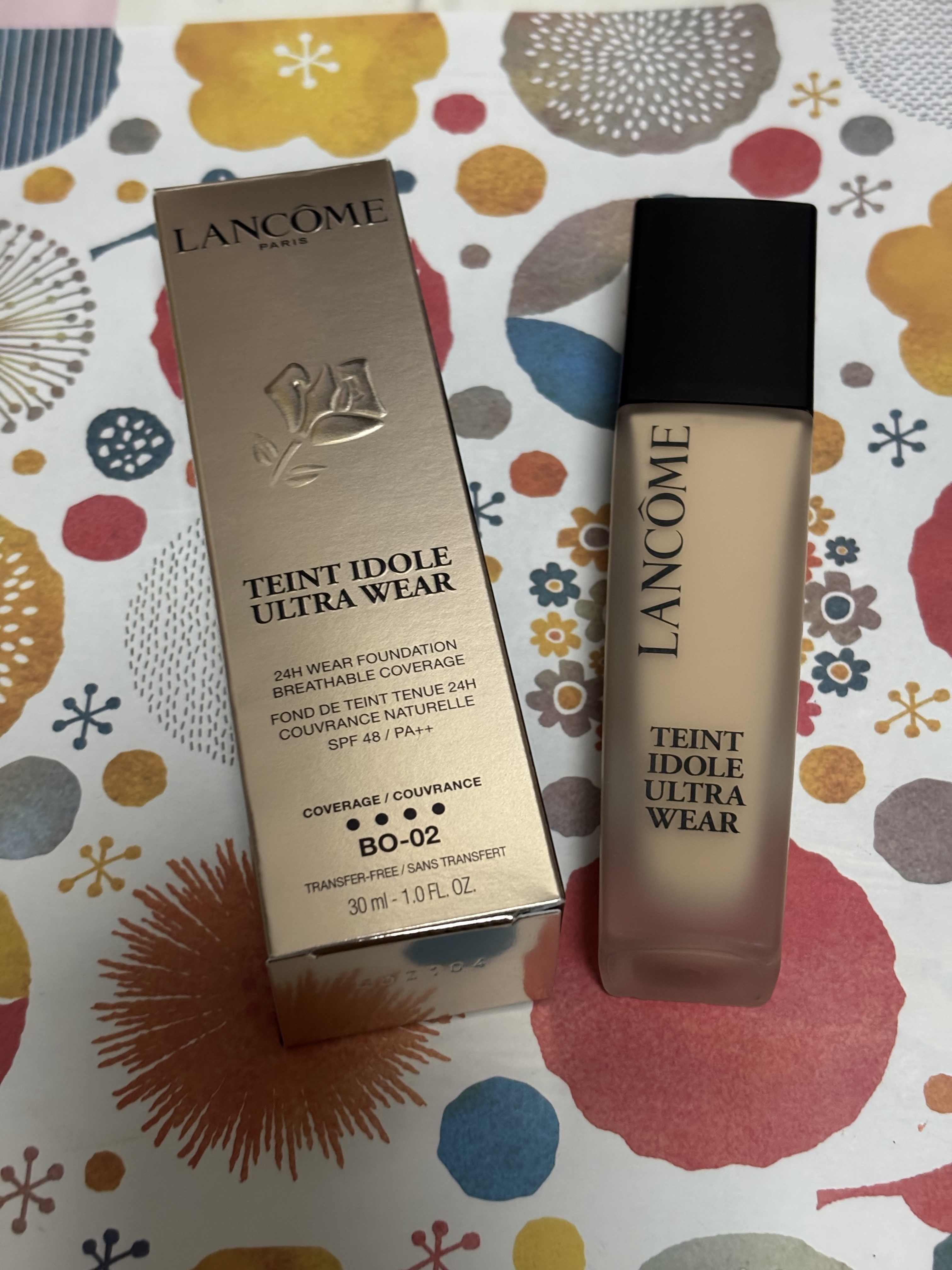 タンイドル ウルトラ ウェア リキッド N/LANCOME/リキッドファンデーションを使ったクチコミ（1枚目）