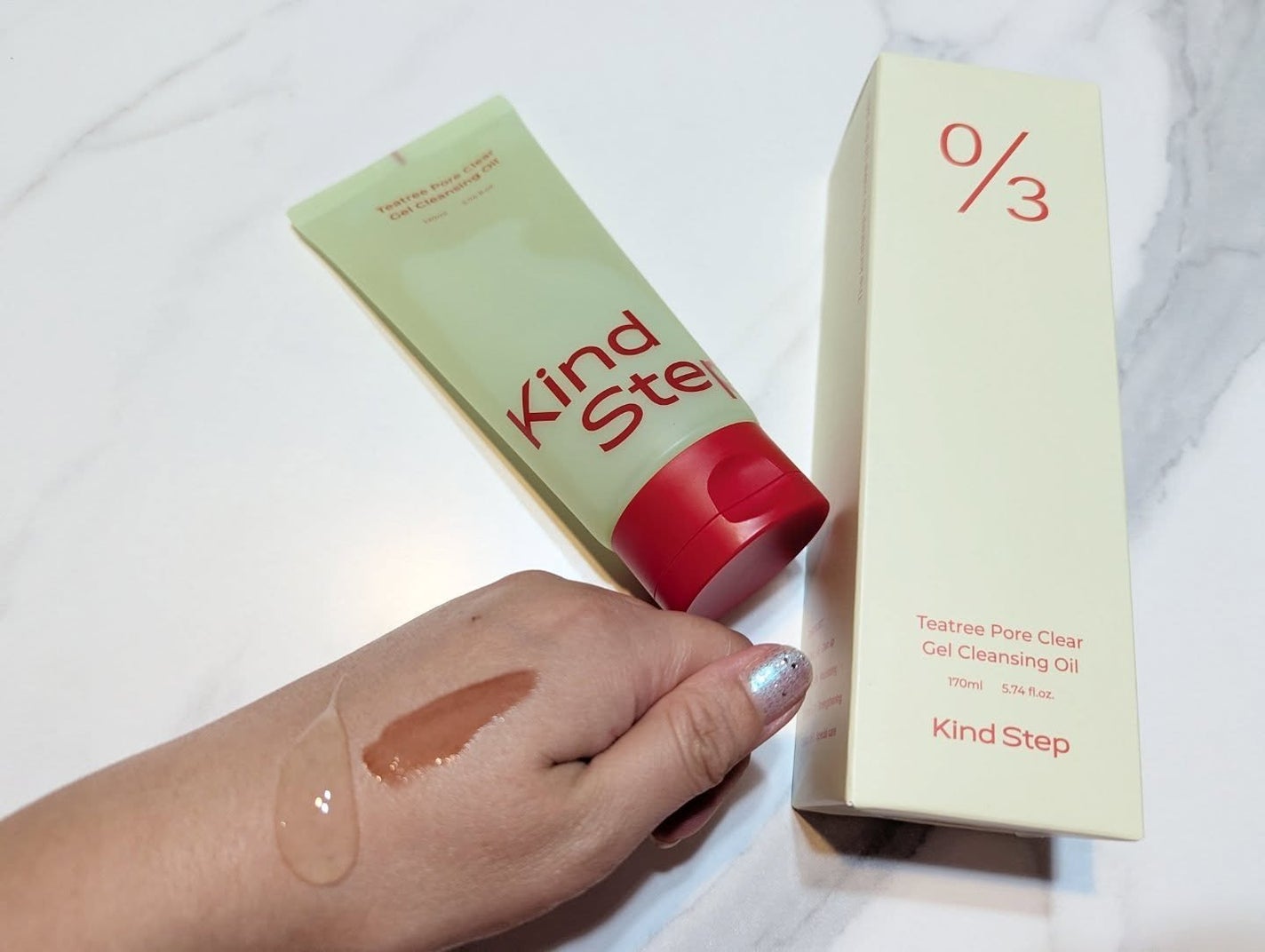 ありがとうこ on LIPS 「KindStepティーツリージェルクレンジングオイルしっとりと..」(2枚目)