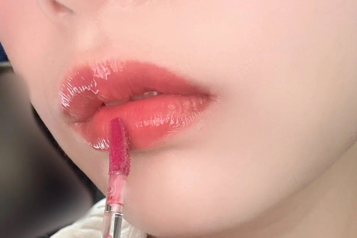 デュー ドロップ ティント/Coralhaze/リップティントを使ったクチコミ(3枚目)