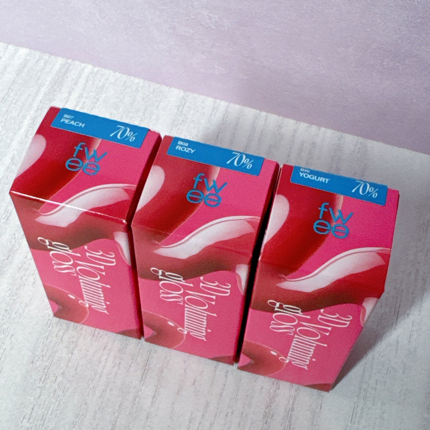 フィー 3Dボリューミンググロス/fwee/リップグロスを使ったクチコミ(7枚目)