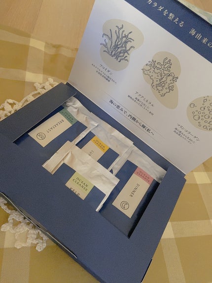 まりも@毎日更新フォロバ on LIPS 「オーシャンクレンズ気になっていた1DAYファスティングオーシャ..」(2枚目)